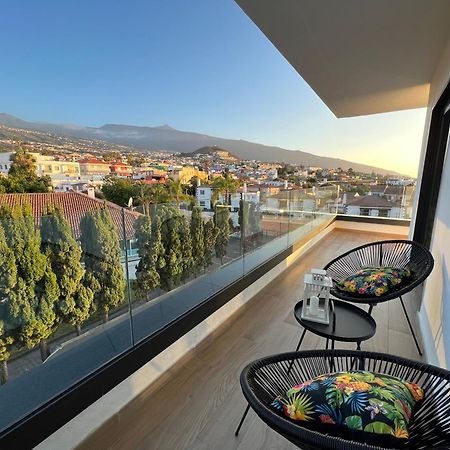 Lujoso Apartamento Completo, Piscina, Terraza Con Vistas Al Teide 푸에르토 드 라 크루즈 외부 사진